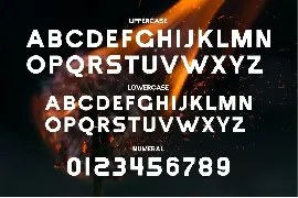 SAKEN Modern Sans Serif Typeface font