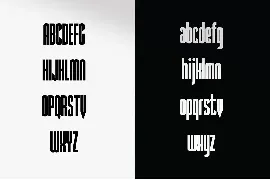 Bowser - Condensed Typeface font