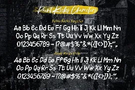 Paint Kicks font