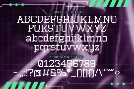 Magistech - Futuristic Font