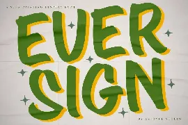 Ever Sign font