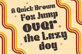 KABIF | Groovy Retro Font