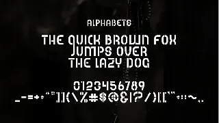 Red Brigade font