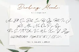 Darling Moods - Natural Handwriting font