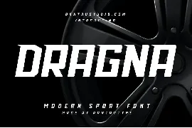 Dragna Modern Sport Font