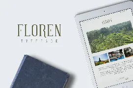 FLOREN Typeface font