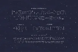 Variable Star - A Futuristic Space Font