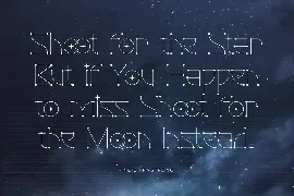 Variable Star - A Futuristic Space Font