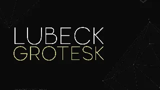 Lubeck Display Typeface font