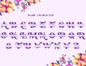 Ramsey Split Monogram Font