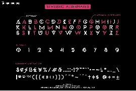 BlackSun font