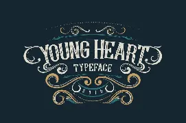 Young Heart Typeface font