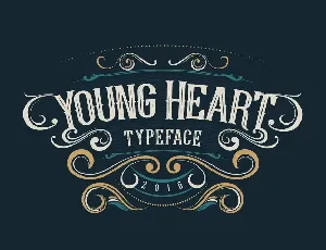 Young Heart Typeface font