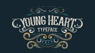 Young Heart Typeface font