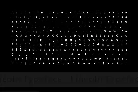 Lincoln Display font