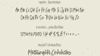 Simpleoak Handwritten Font