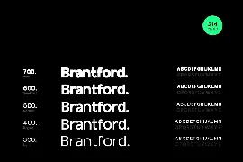 BrantFord Display Typeface font