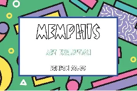 Memphis - Optimistic Typeface font