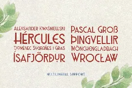 Haarlem Deco font