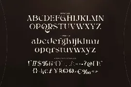 Qriyan - A Unique Serif Typeface font