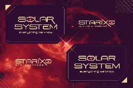 Starixo Font