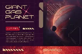 Starixo Font