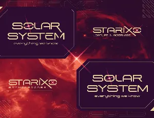 Starixo Font