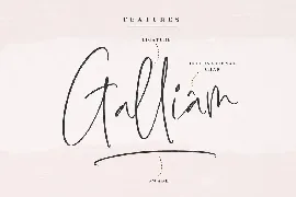 Mothell Script Font