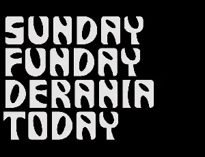 Derania - Monstera Font