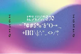 Kenzo - Psychedelic Typeface font