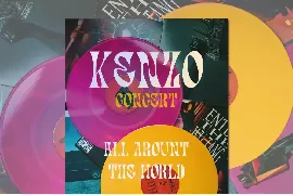 Kenzo - Psychedelic Typeface font