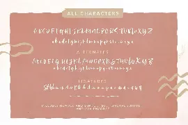 Lindsay Brown Script (+EXTRAS) font