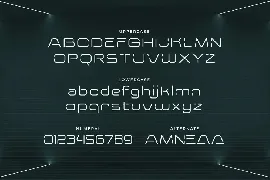 Methanerse - A Futuristic Font