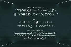 Methanerse - A Futuristic Font