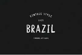 Brazil - Handwritten Font