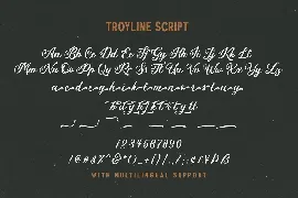 Troyline - Font Duo (+Logotype)