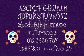 Dead Skull - Bone Skull Font