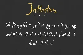 Jattestor font