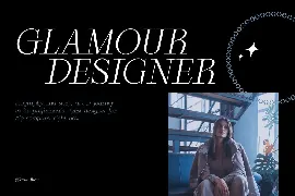 Glamre - Elegant Modern Glamour Italic Serif font