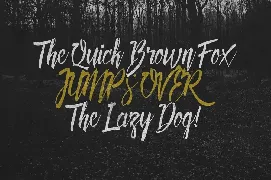 Deadhead Brush font