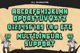 Zombie Mummy font