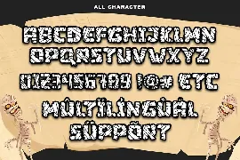 Zombie Mummy font