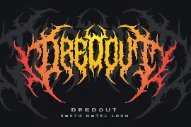 Dreamfire - Death Metal Font