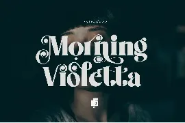 Morning Violetta font