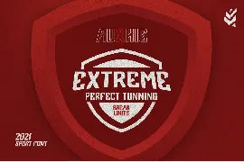 Auxhie Modern Sport Font