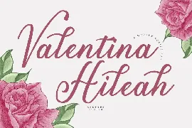 Valentina Hileah font