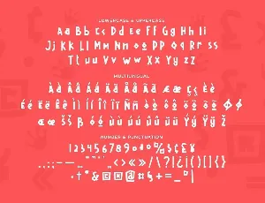 Mister Frogs font