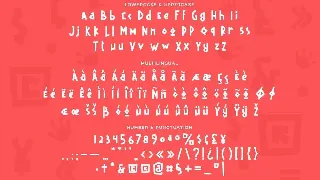 Mister Frogs font