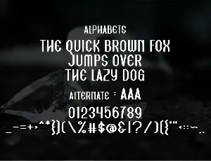 Shogunity II font