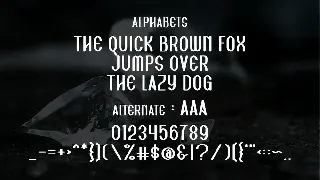 Shogunity II font